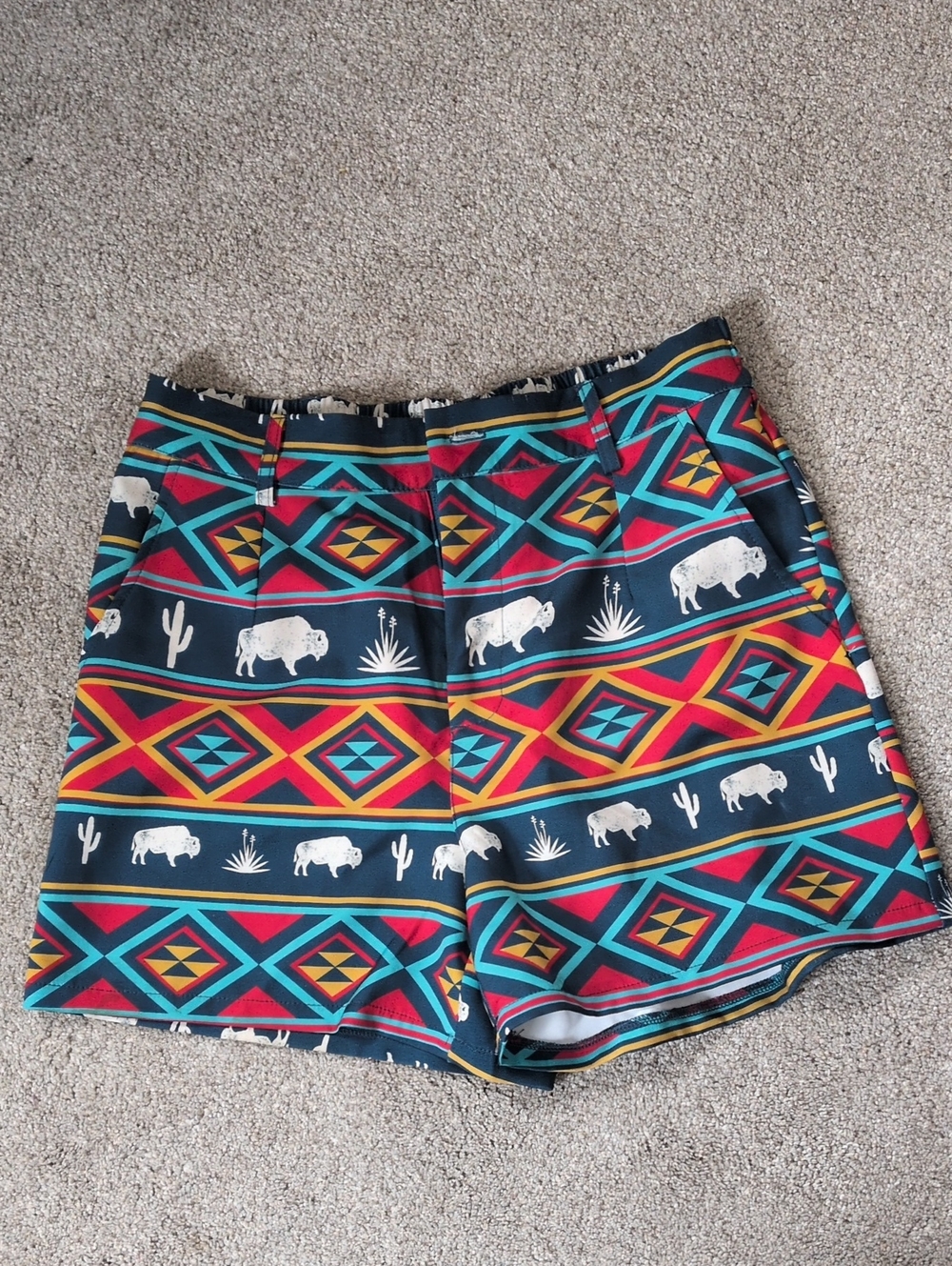 Women's Rowdy Crowd Southwestern Shorts Small